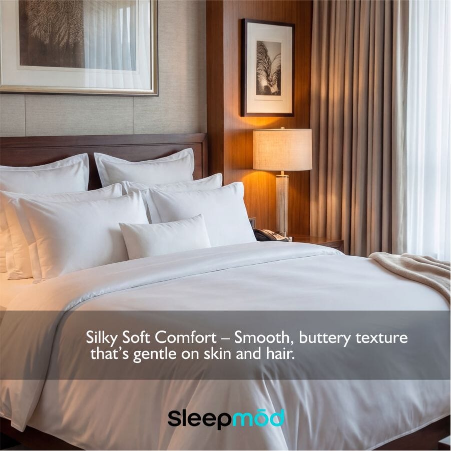 Eucalyptus Tensil Sheets – Cooling, Breathable & Hypoallergenic | Luxury Comfort (Shipping fees may apply)
