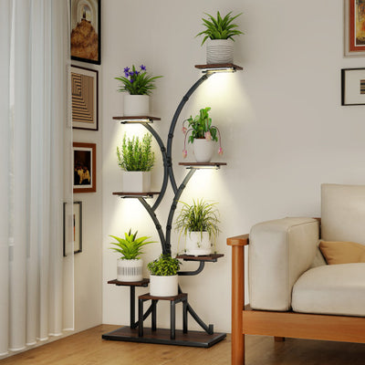 Indoor Plant Stand with Grow Lights 58
