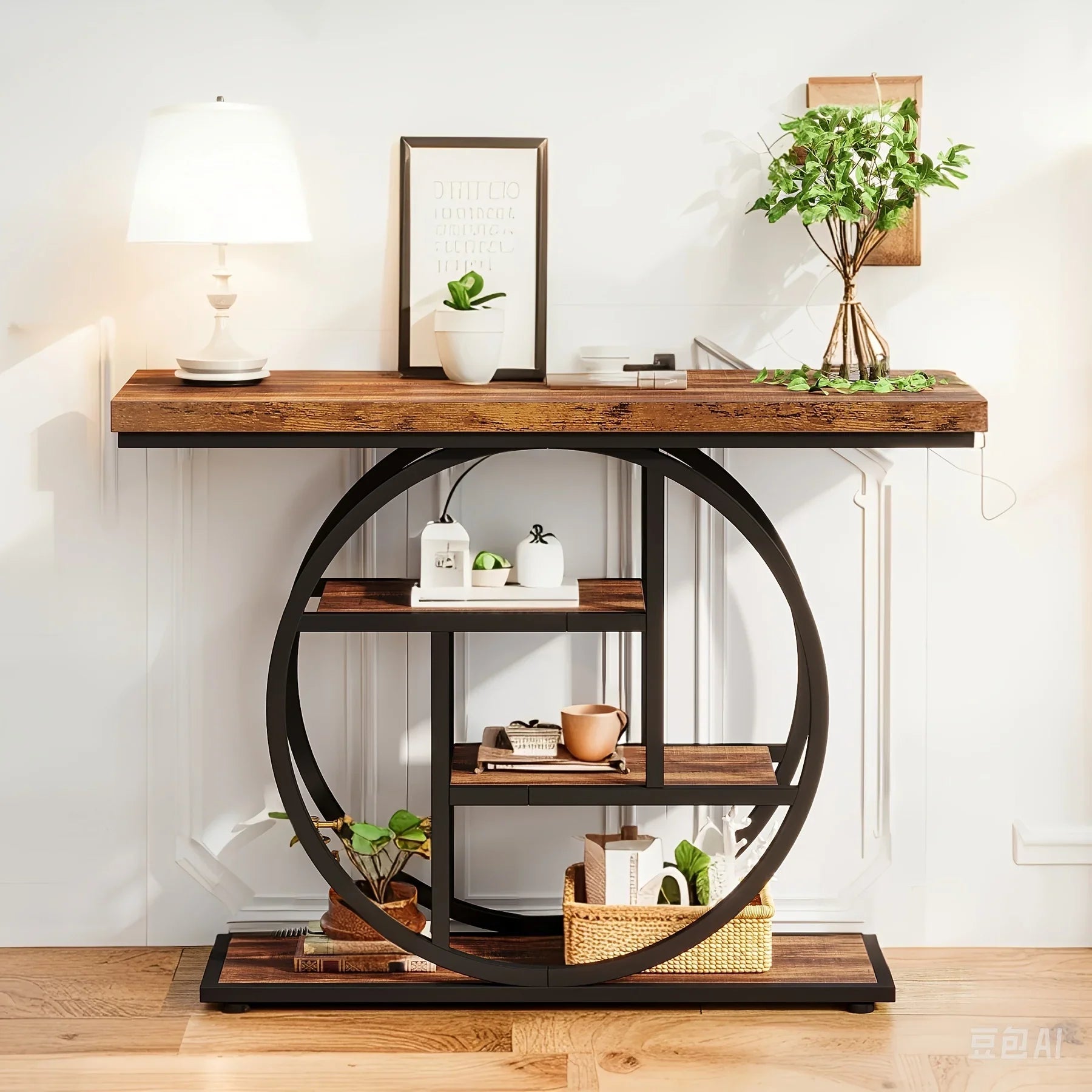 [Industrial Console Table] Industrial Style 41.3