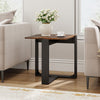 Industrial Sofa End Table with Metal Frame-2