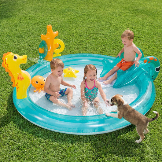 Outdoor Children Summer Water Park for Backyard and Garden