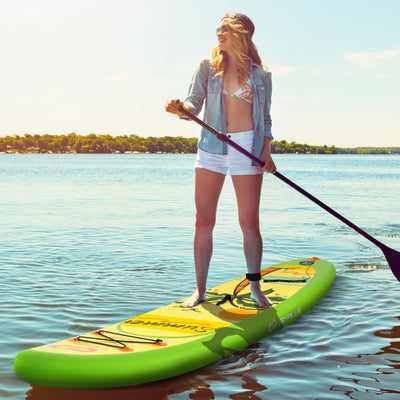 Inflatable Stand up Paddle Board iSUP Board Accessories with 3 Fins-L