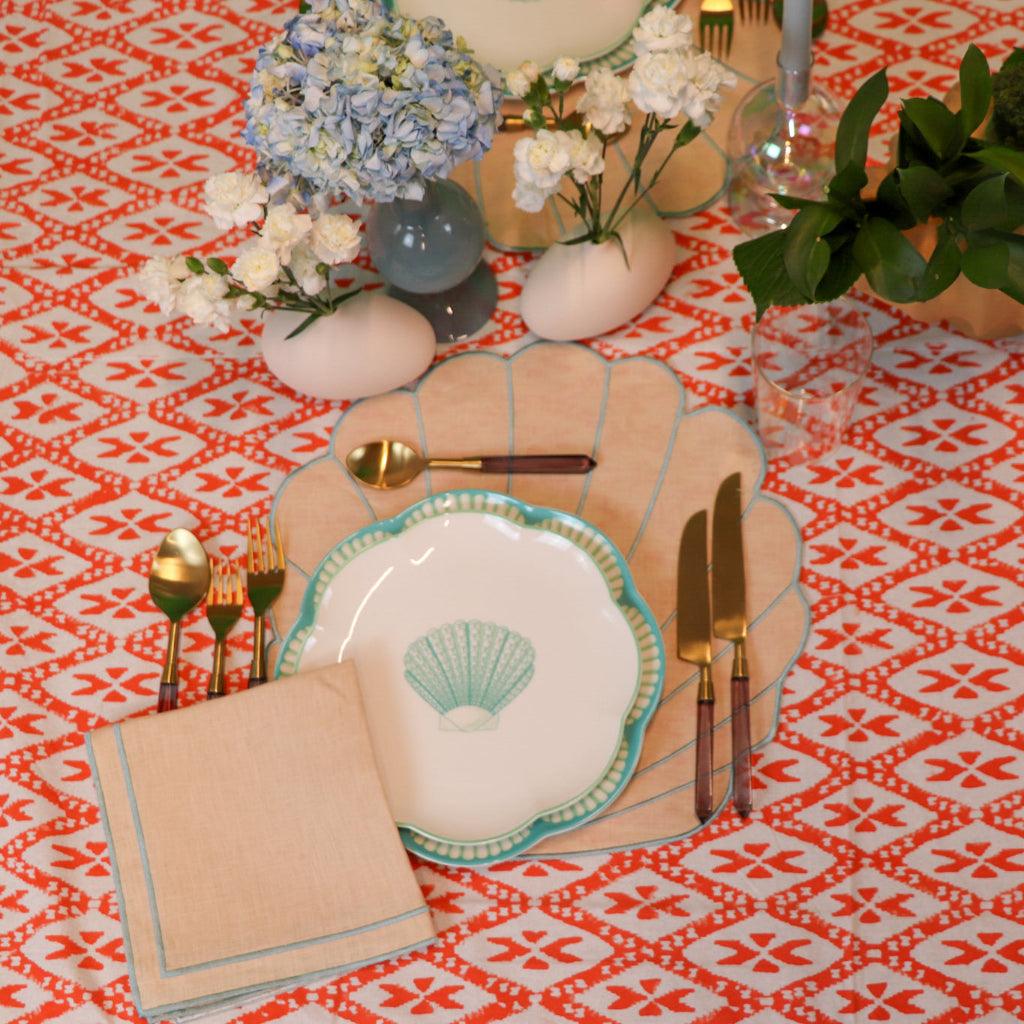 Isabella Cove Organic Cotton Tablecloth