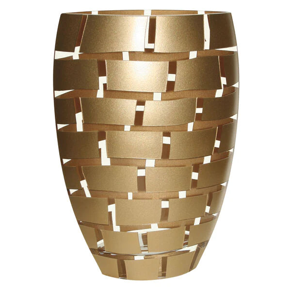 Gold Wall Design Mouth Blown European 12