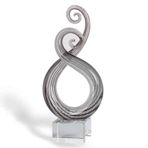 Entangle Murano Style Art Glass Centerpiece H10 - Gifts for You 'n Me