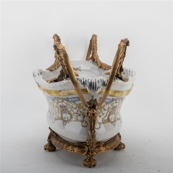 Frederick Ivory Gold Basin Bowl