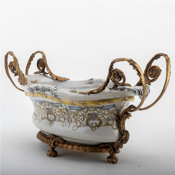 Frederick Ivory Gold Basin Bowl