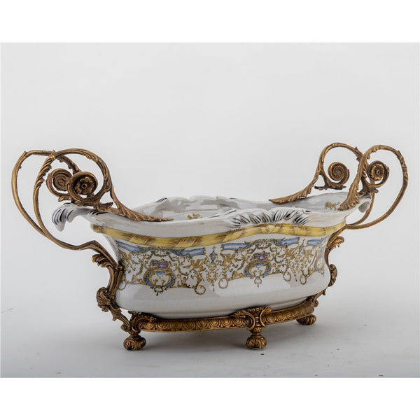 Frederick Ivory Gold Basin Bowl