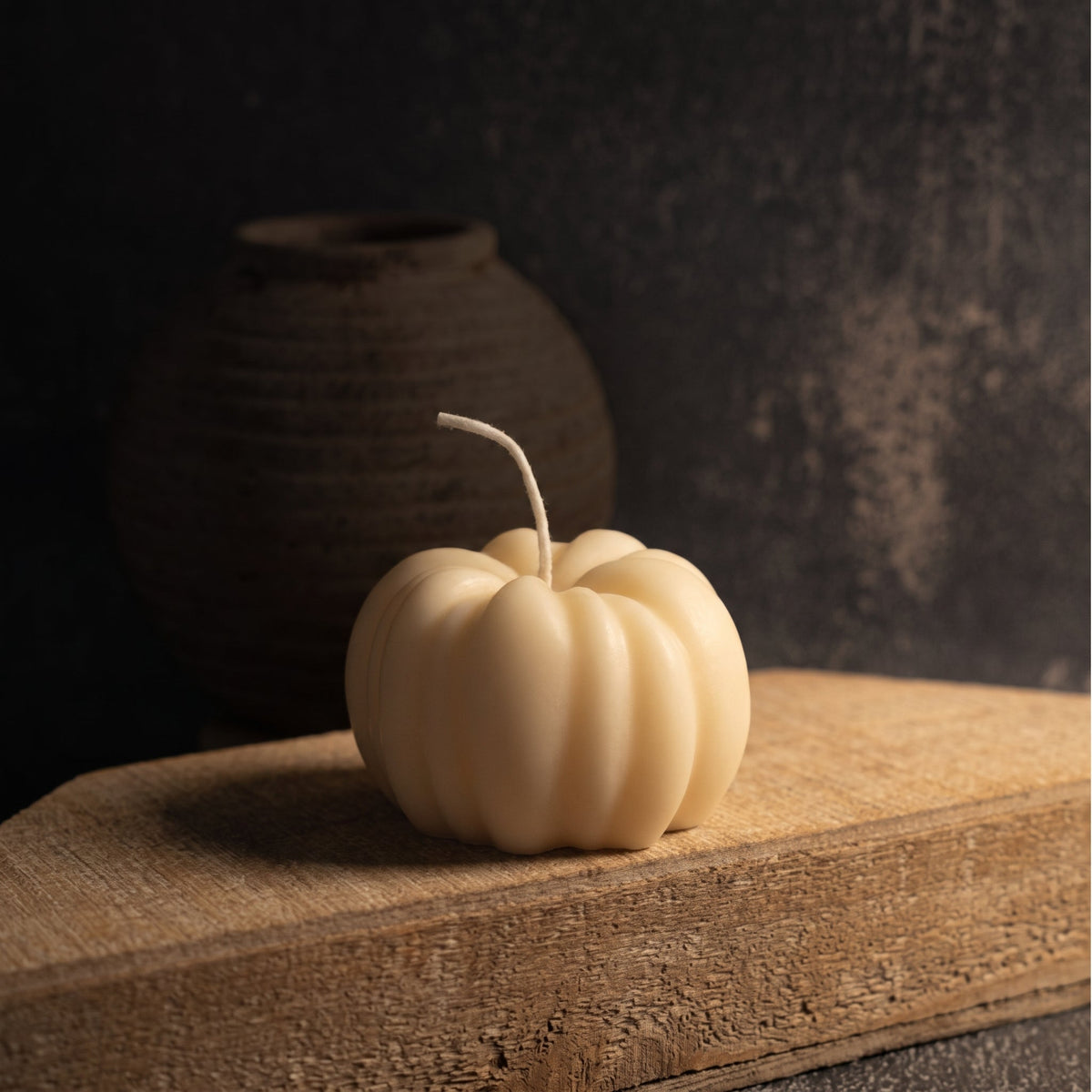 Pumpkin Candle | Rustic Candle | Autumn Candle