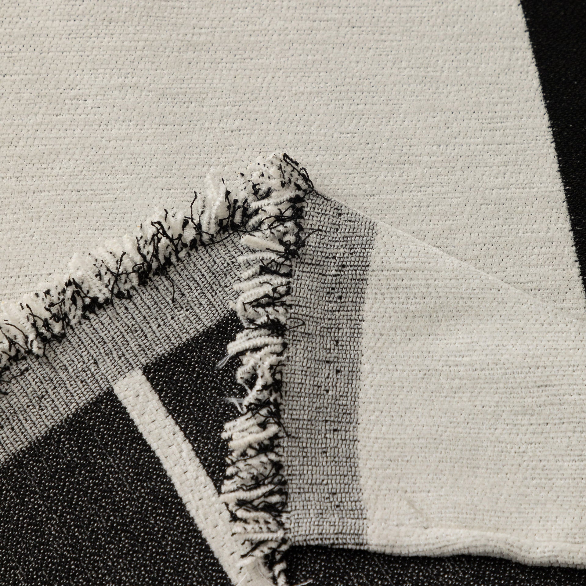 Modern Plaid Heavy Duty Sofa Throw Blanket, Boho Farmhouse Couch Cover with Tassel