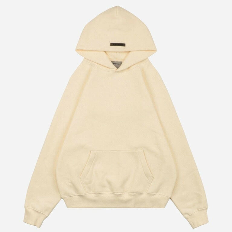 Fear Of God Essential 2021 Fall-Winter Cream Hoodie Apparel Collection