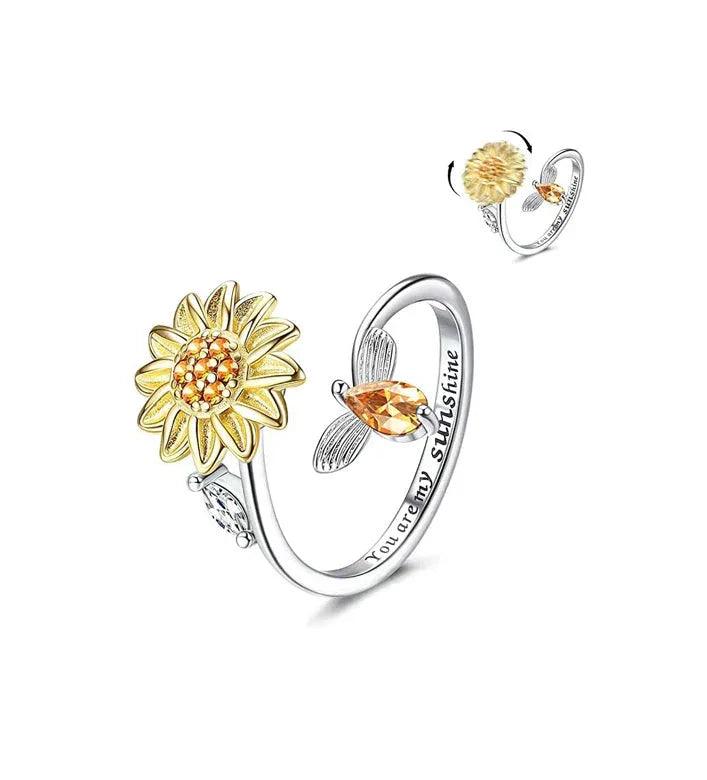 Sunflower Ring - Gifts for You 'n Me