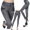 Denim Leggings - Grey / XL