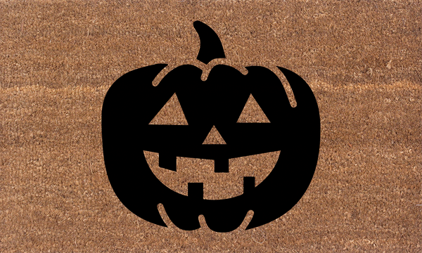 Jack o Lantern Coir Doormat