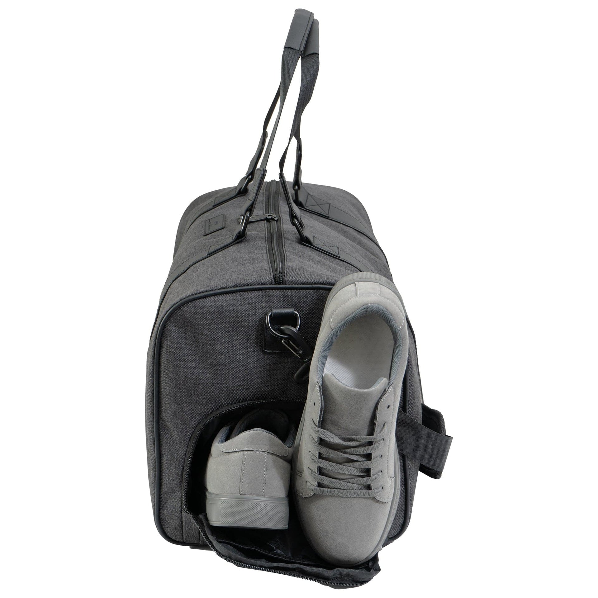 Jack Abrahams The Traveler 20 In. Shoe Pocket Weekender Duffle