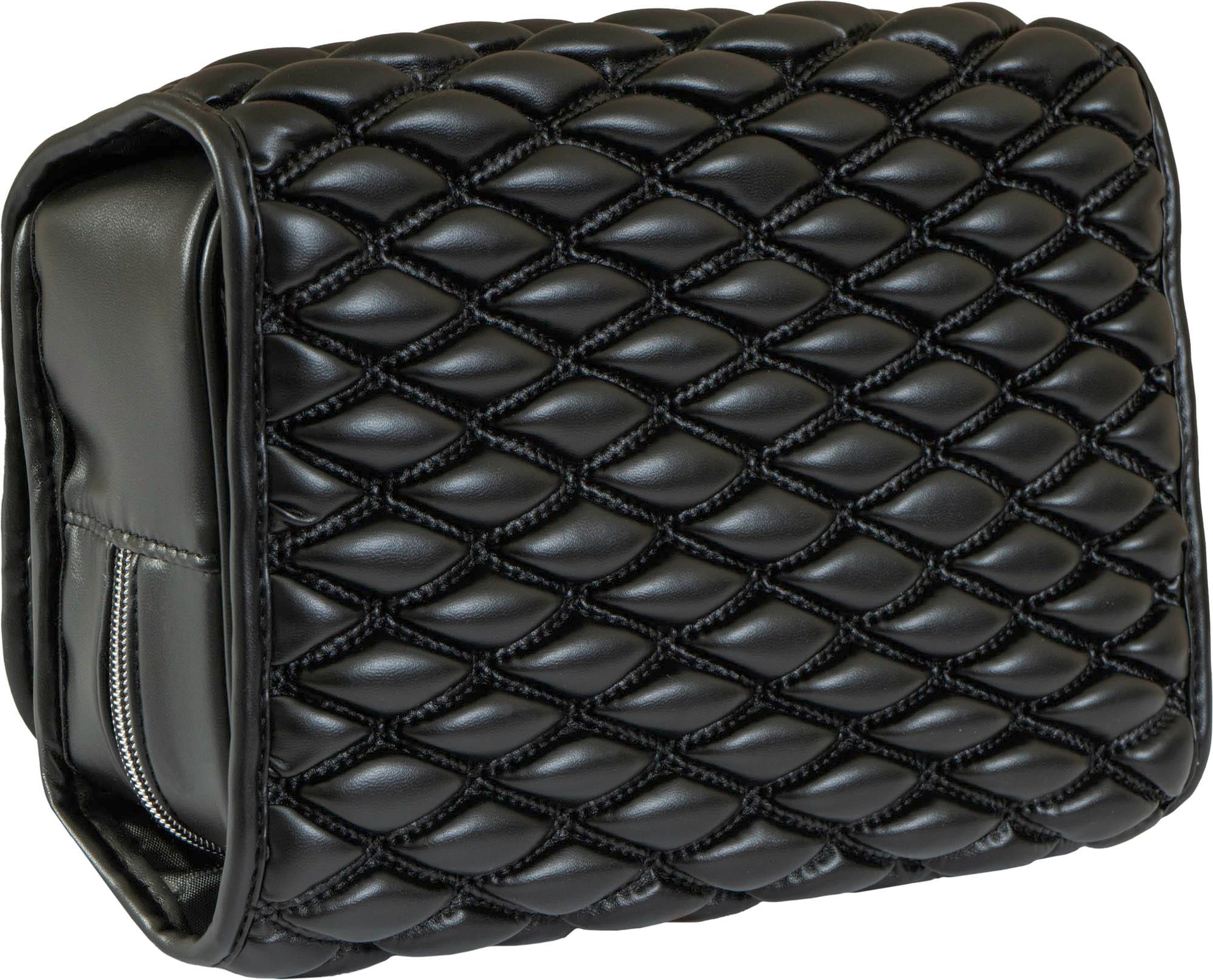 Joan & David Bubble Quilted Roll Hanging Toiletry Organizer Bag