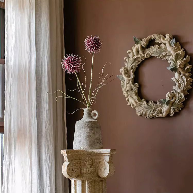 Rustic Thistle Pod Stem 27.5