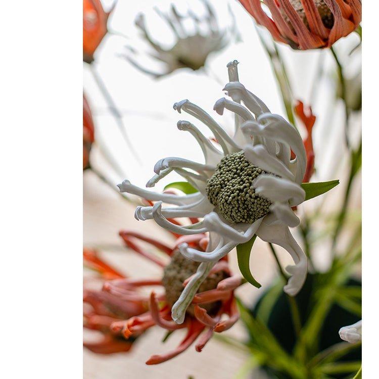 Faux Silk Colored Art Sunflower Stem 39