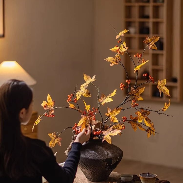 Autumn Maple Berry Branch 49.2