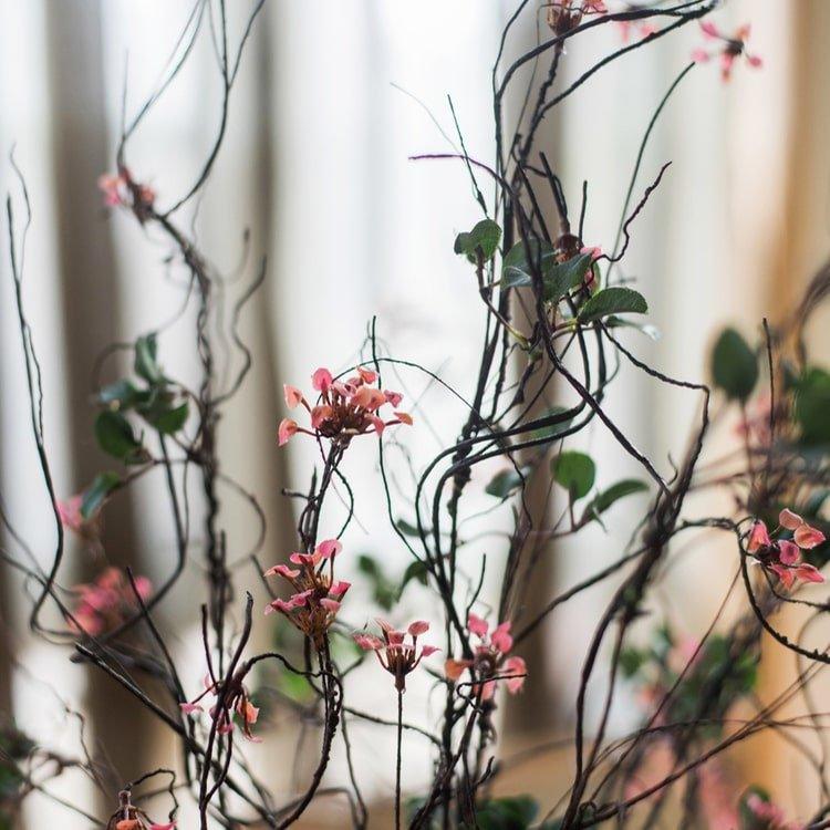 Faux Artificial Colorful Baby's-Breath Vine Stem 27