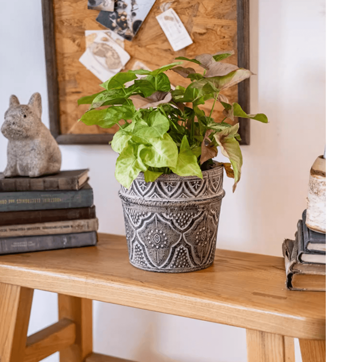 Classic Element Art Planter Clay Flowerpot