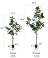 Artificial Silk Fig Tree In Pot - X Large