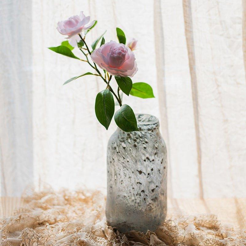 Faux Silk Gardenia Flower Stem 22