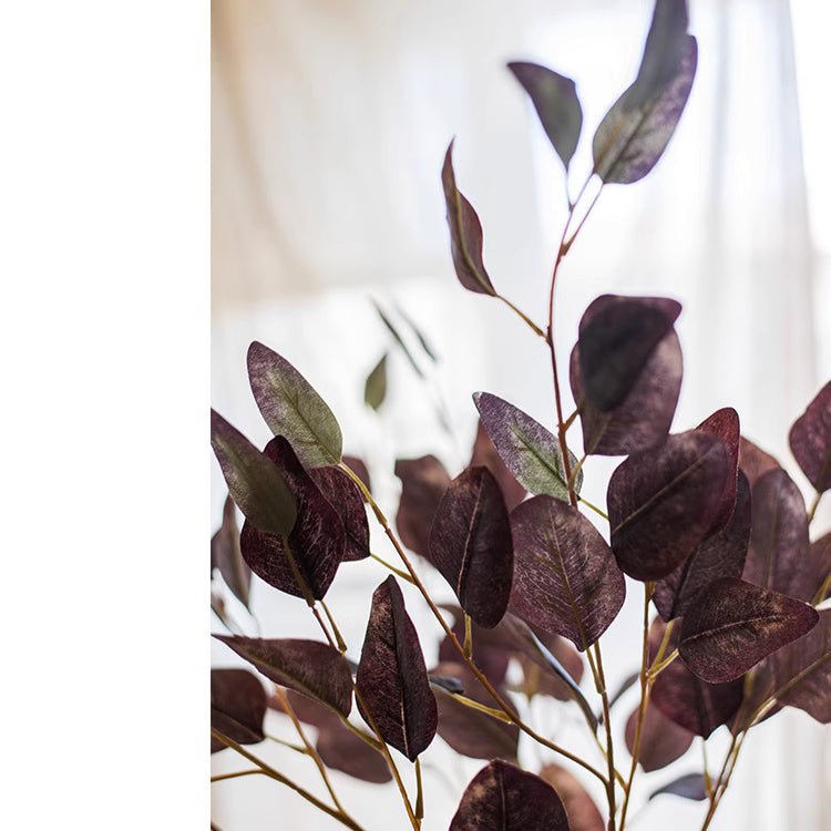 Midnight Plum Eucalyptus Stem 37.7