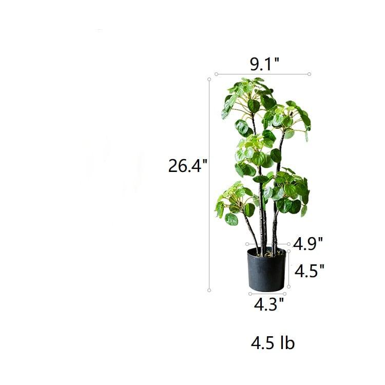 Artificial Potted Pilea Plant 26
