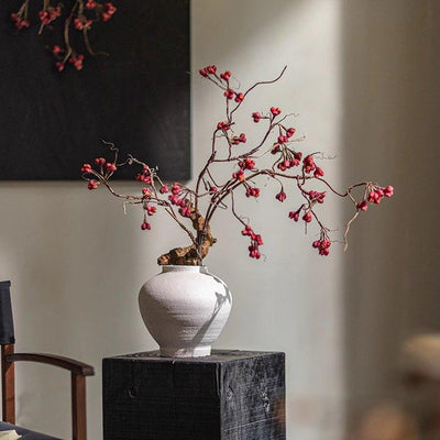 Artificial Red Budded Twig 41.7