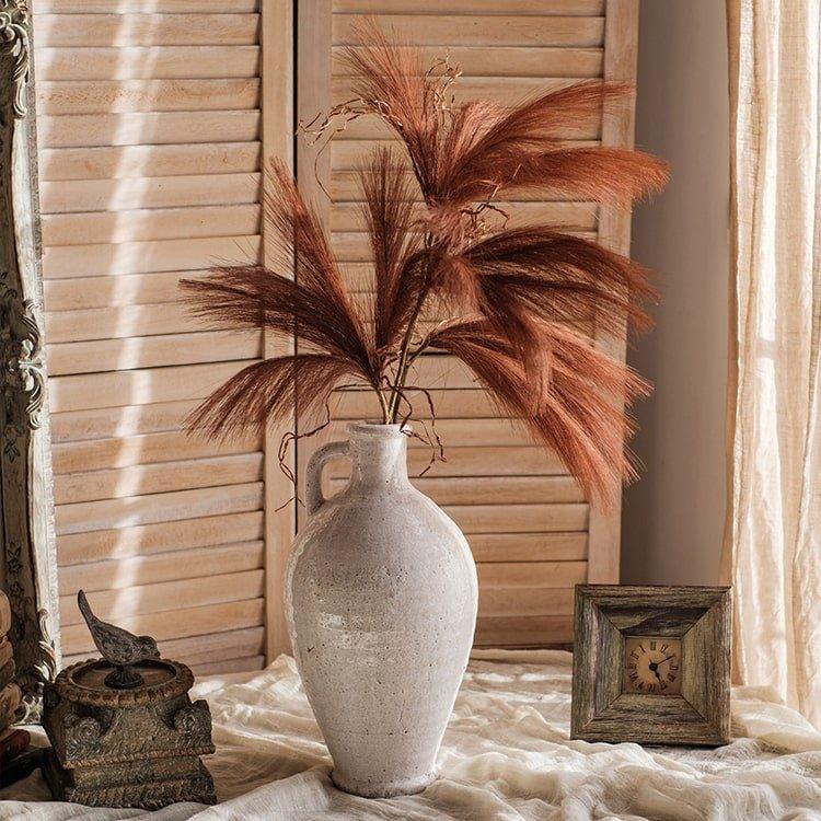Faux Plant Reed Grass Stem In Various Colors 30