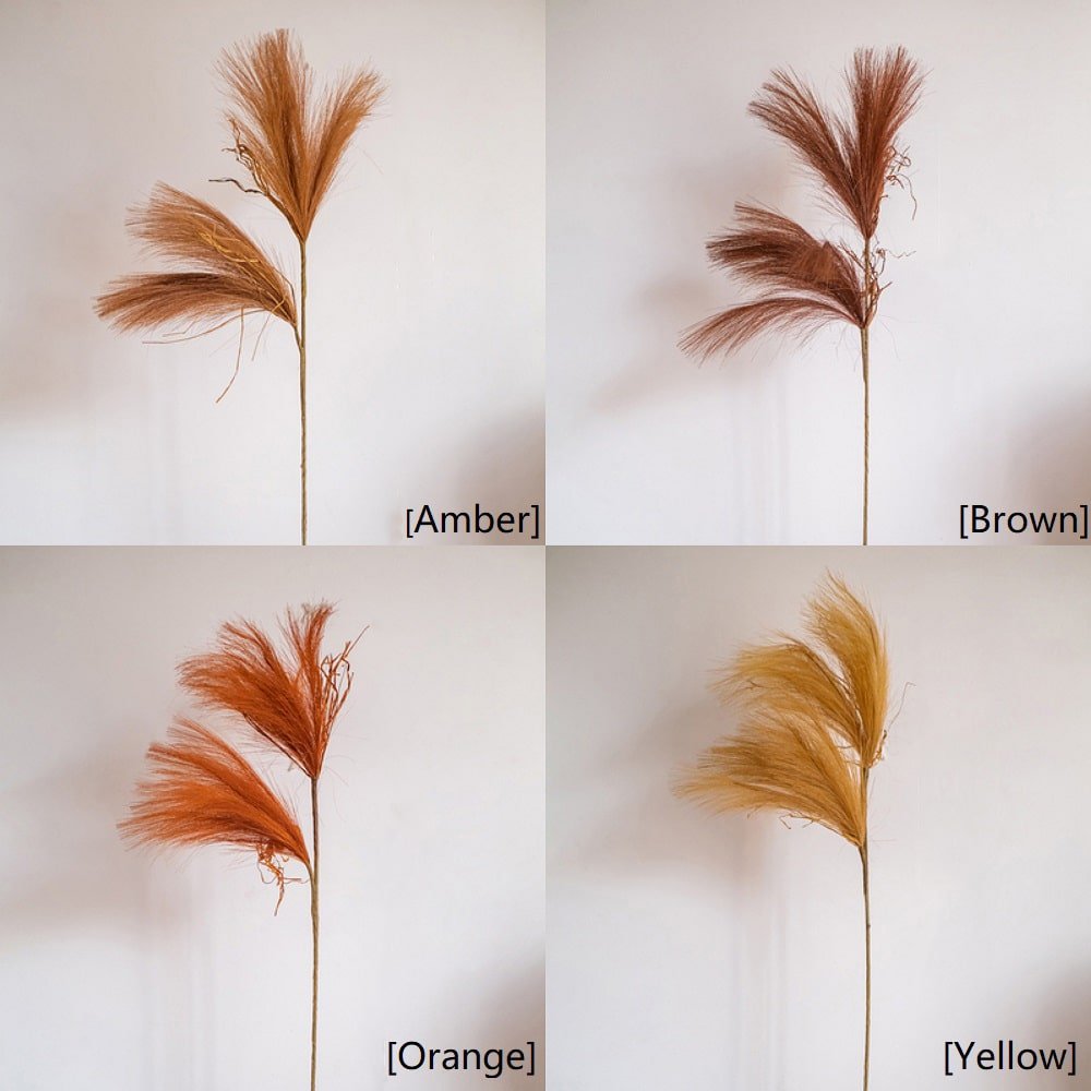 Faux Plant Reed Grass Stem In Various Colors 30