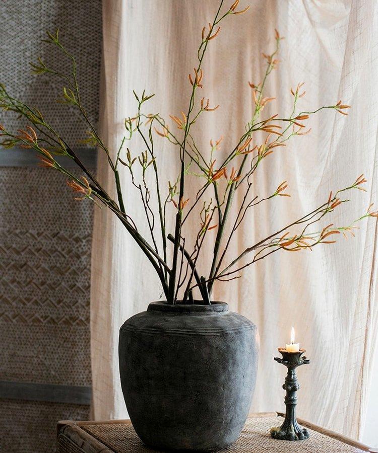 Artificial Japanese Zen Style Sedge Faux Stem 51.9