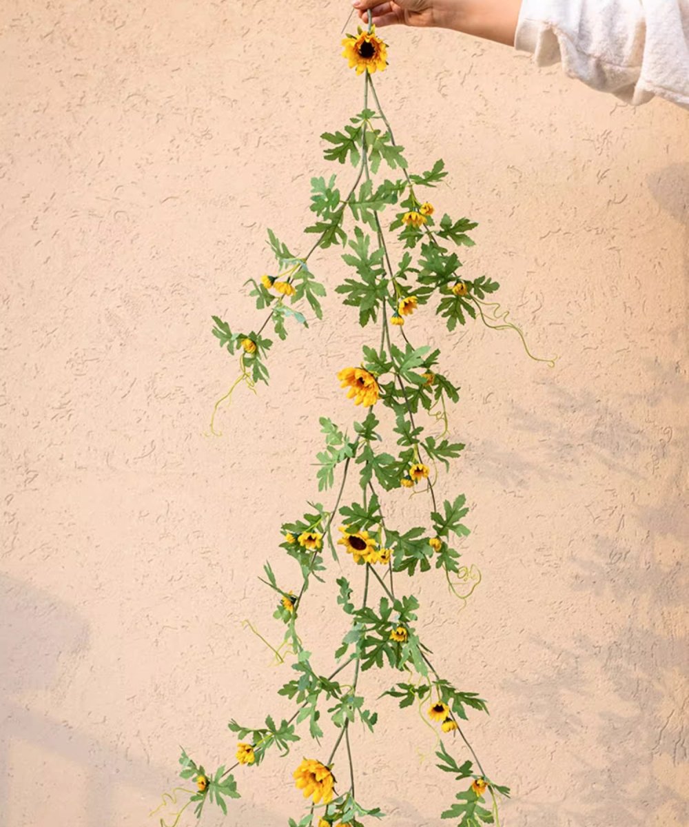Sunlit Bloom Sunflower Garland 51