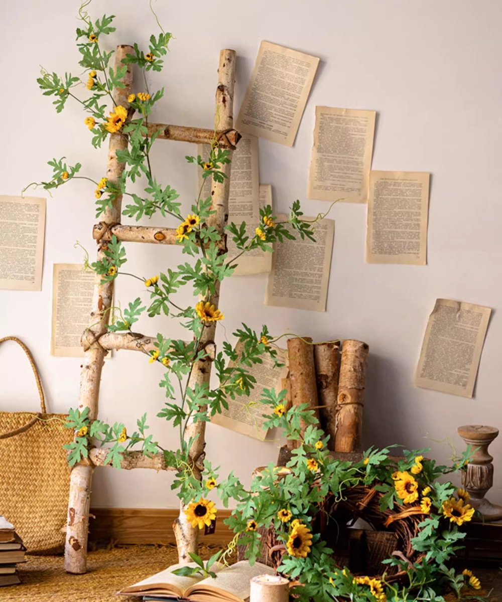 Sunlit Bloom Sunflower Garland 51