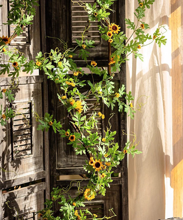 Sunlit Bloom Sunflower Garland 51