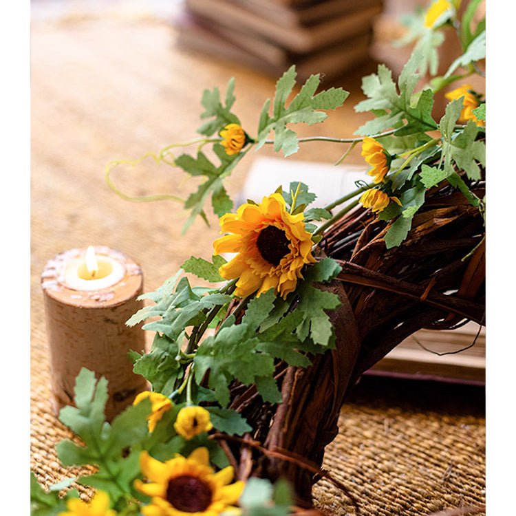 Sunlit Bloom Sunflower Garland 51