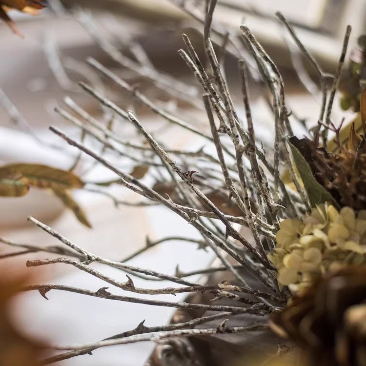 Whitewashed Twig Decorative Branch 22