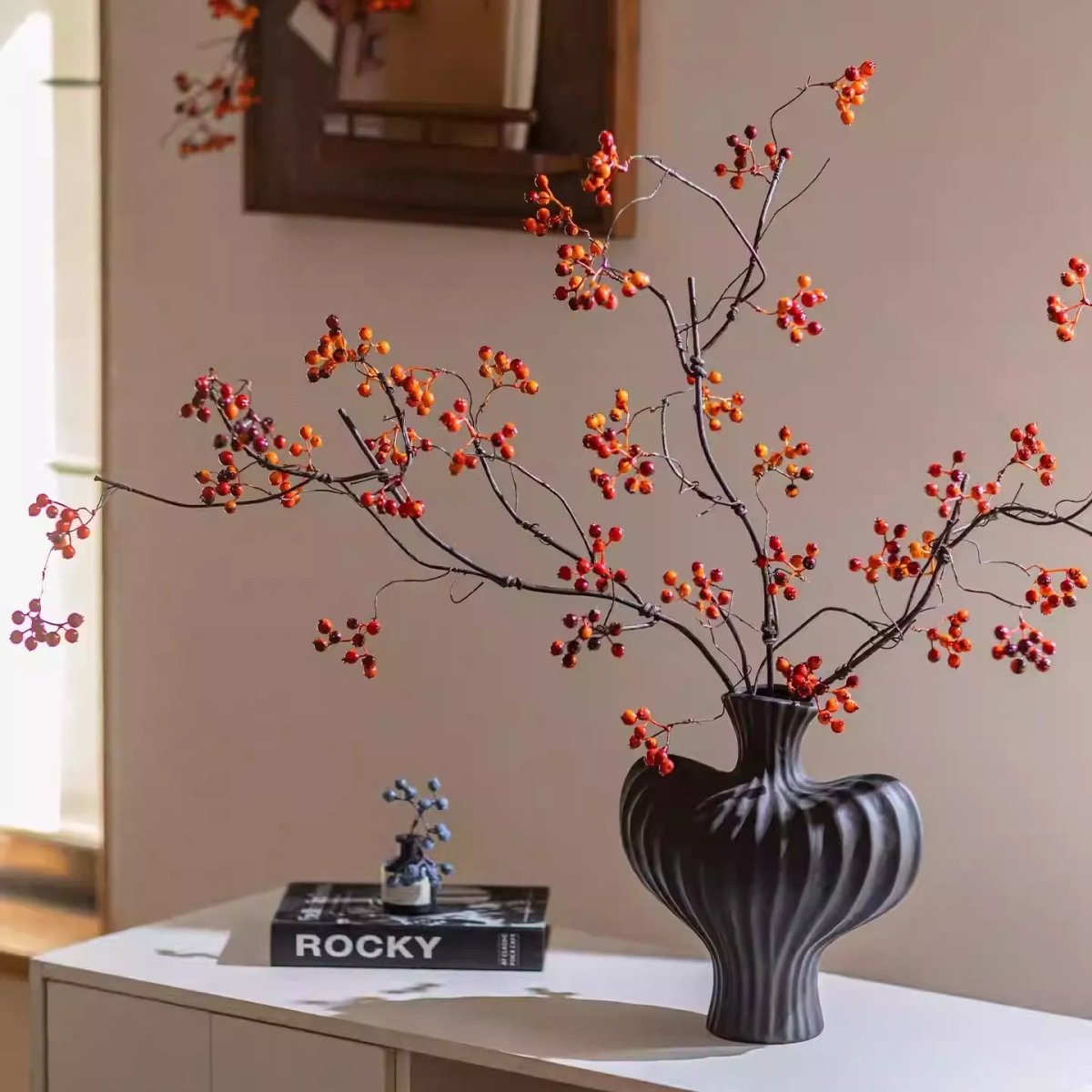Zen Style Red Berry Stem 37.5