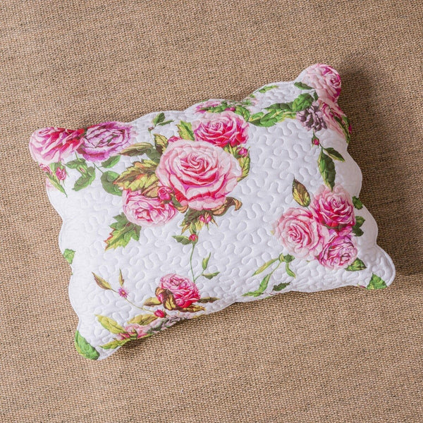 DaDa Bedding Bed in a Bag Bundle Set - Romantic Roses Lovely Blooming Floral Bedding Set (JHW-879)
