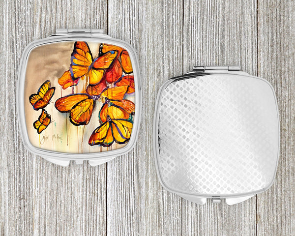 Butterflies Compact Mirror – Stylish Purse Mirror with Artistic Covers JMK1220SCM