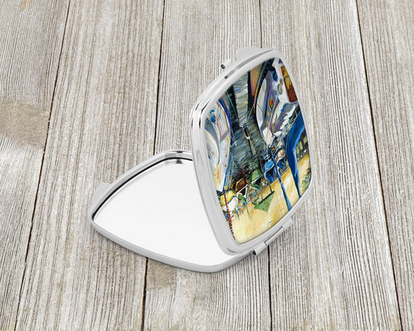 Seven Boats Sailboats Compact Mirror – Stylish Purse Mirror with Artistic Covers JMK1231SCM