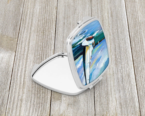Two and a Sailboat Compact Mirror – Stylish Purse Mirror with Artistic Covers JMK1232SCM