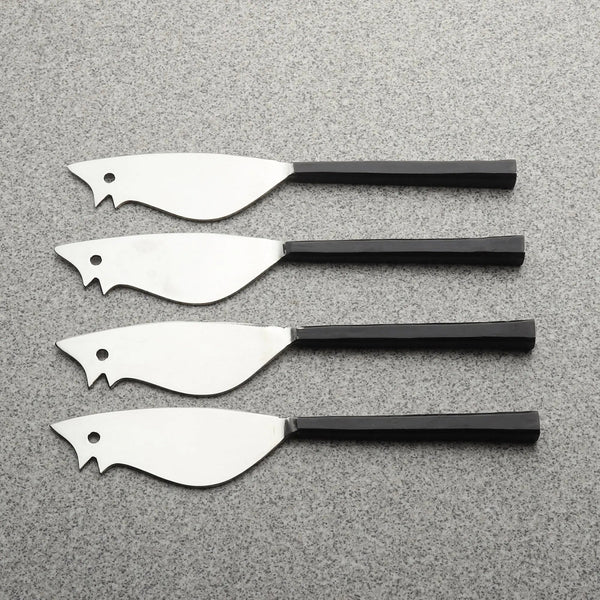 JASON RATONCITO CHEESE SPREADER/KNIFE 4 PC. SET