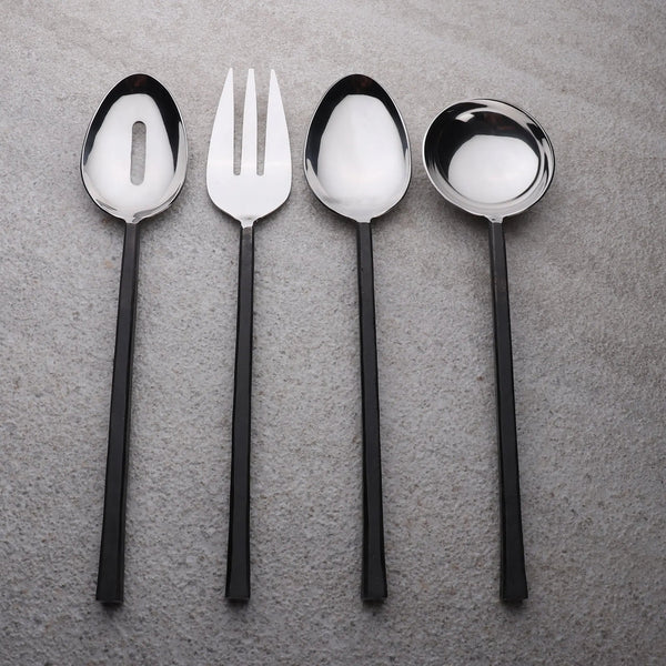 JASON BLACK 4 PC. HOSTESS SET