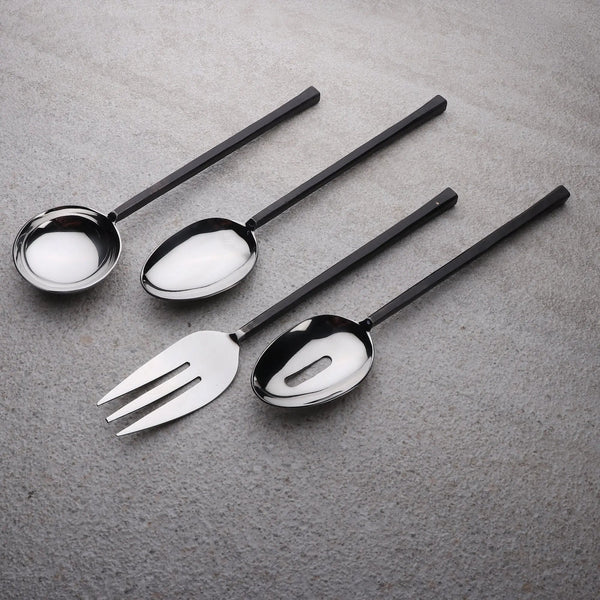 JASON BLACK 4 PC. HOSTESS SET