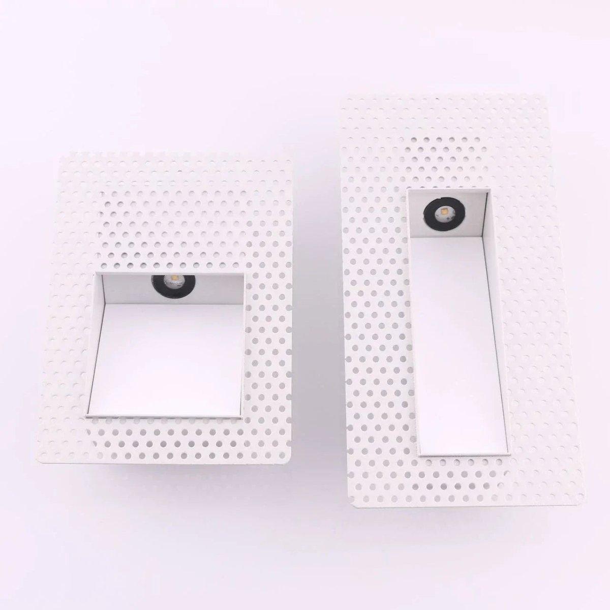 LED Stair Light with Motion Sensor Recessed Wall Step Light 110-240V