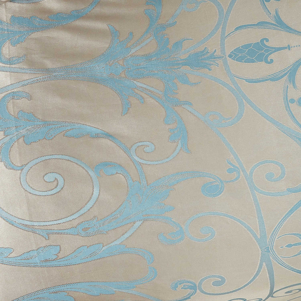 Dolce Mela 6 Pieces Luxury Jacquard Duvet Cover Set - St. Petersburg