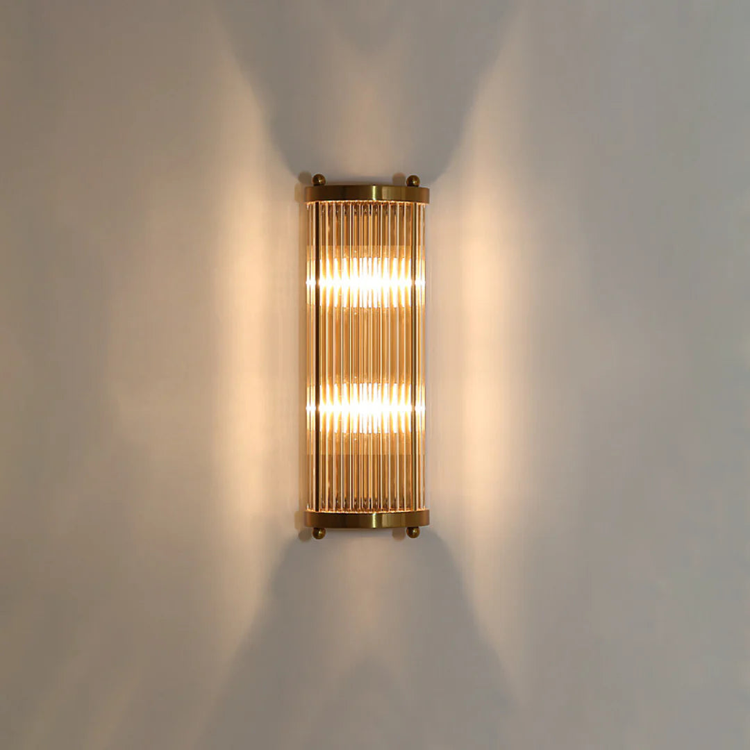 Jadssox Crystal Column Wall Light