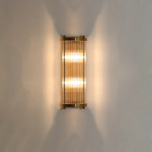 Jadssox Crystal Column Wall Light